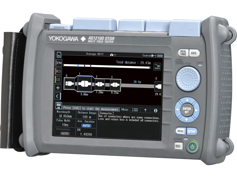Yokogawa AQ1210A OTDR Optical Time Domain Reflectometer 1310/1550nm 37/35dB