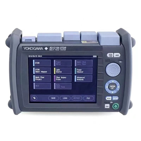 Yokogawa AQ1210A OTDR Optical Time Domain Reflectometer 1310/1550nm 37/35dB