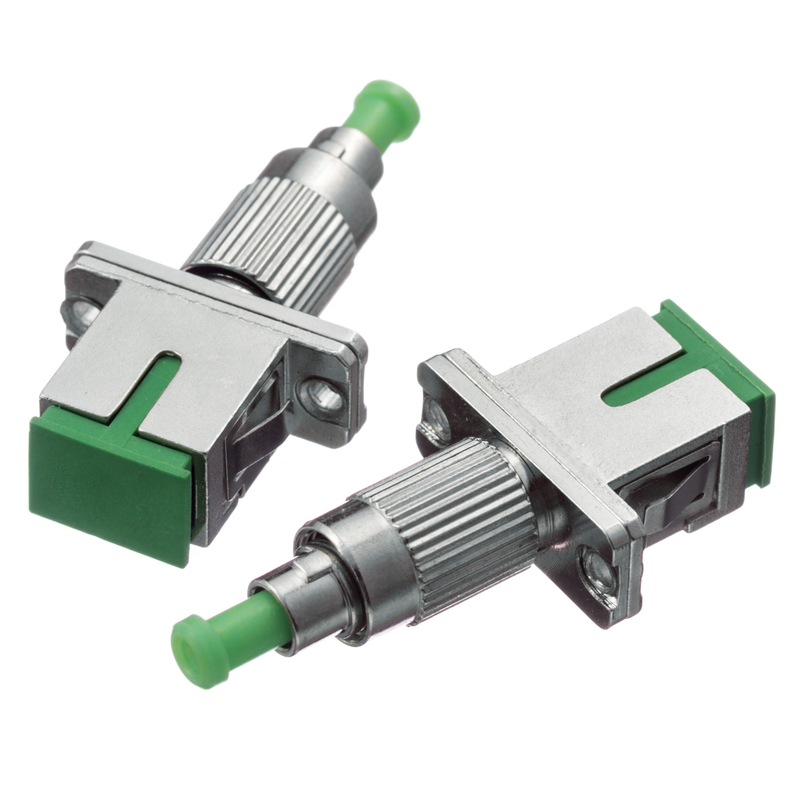 Male to Female Hybrid Fiber Optic Adapter