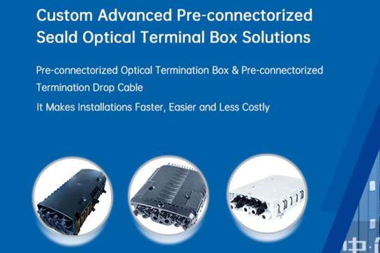 QuickConnect-preconnection fiber access terminal box and FTTH drop cable.jpg