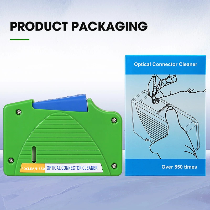 Optical Connector FC SC ST LC Cleaner 550 Cleaning Times