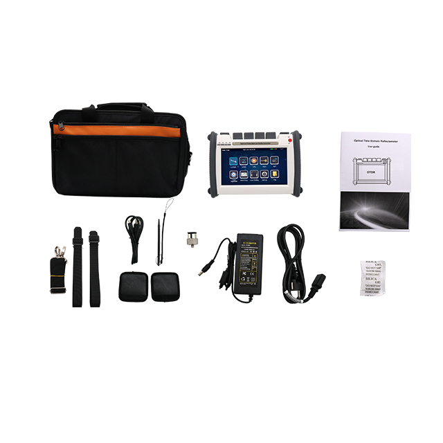 2200MAX-OTDR-full-package-kit-with-carry-case-power-adapter-FC-connector-USB-cable-user-manual-and-standard-accessories