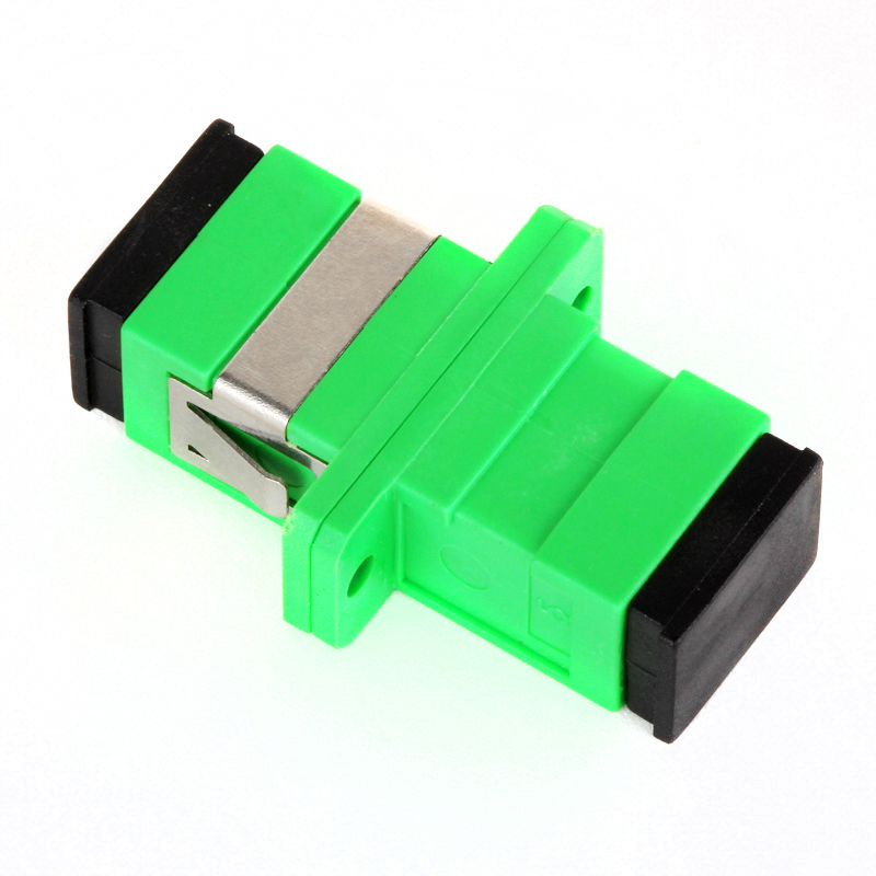 SC Fiber Optic Adapter with Shutter Long/Short Flange