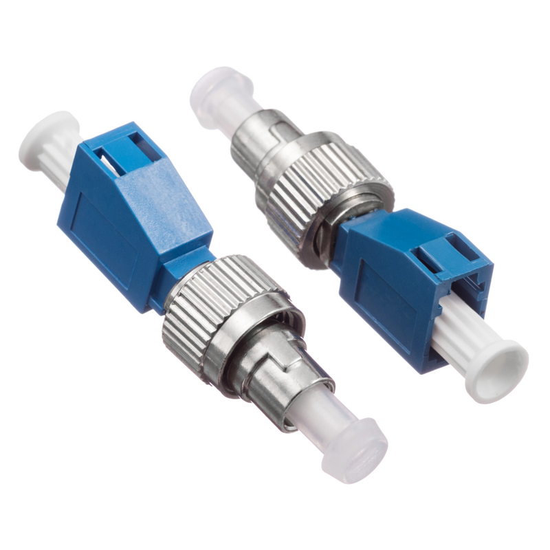 Male to Female Hybrid Fiber Optic Adapter