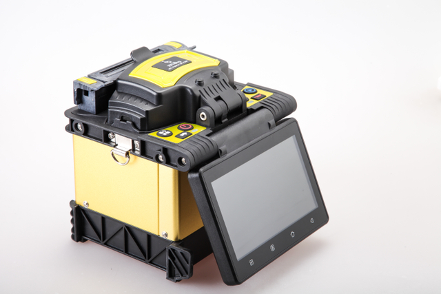 Core Alignment High Precision Fiber Optic Fusion Splicer