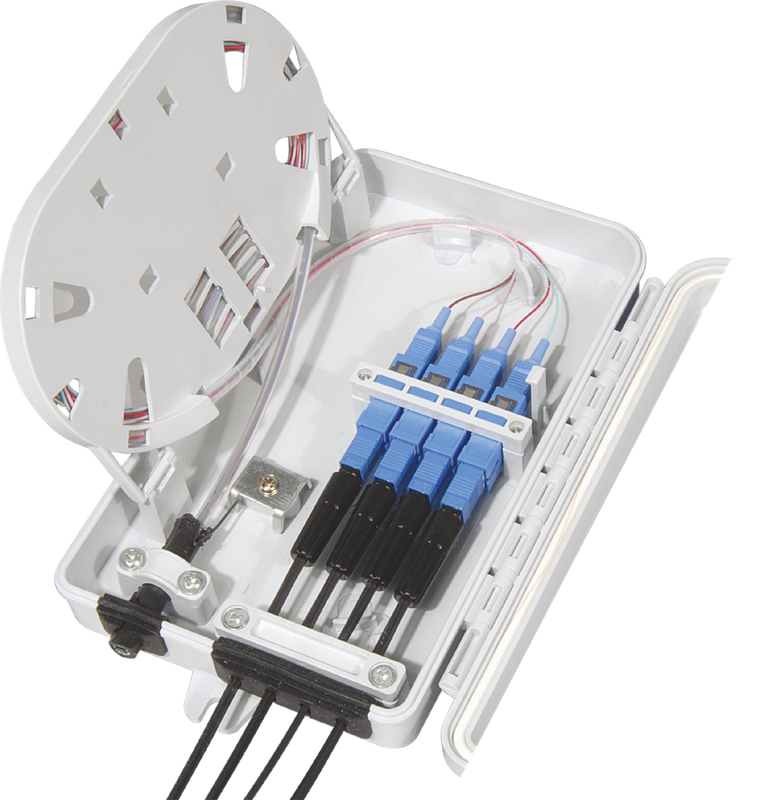 FOSB-4-A Fiber Optical Splitter Box-4 Cores