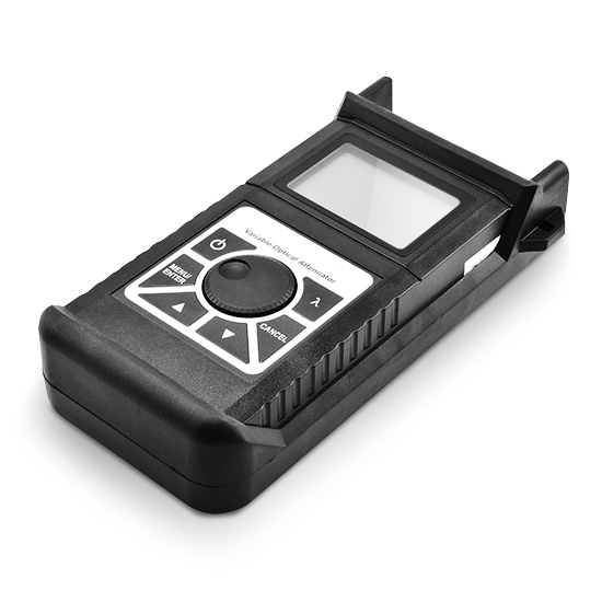 Variable Fiber Optical Attenuator 60dB Attenuation Range SM MM