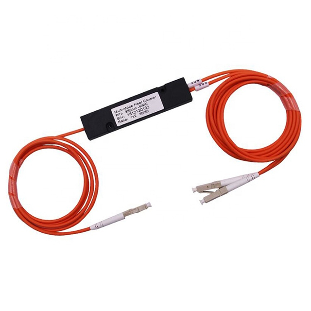 Fiber Optic FBT Coupler Multimode 850/1300nm Splitter