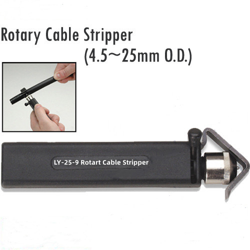 Rotary Cable Stripper Slitting Cable Diameter 4.5 to 25mm
