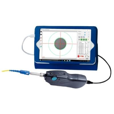 Pass Fail Analysis Fiber Microscope Wifi USB Connection with Smartphone