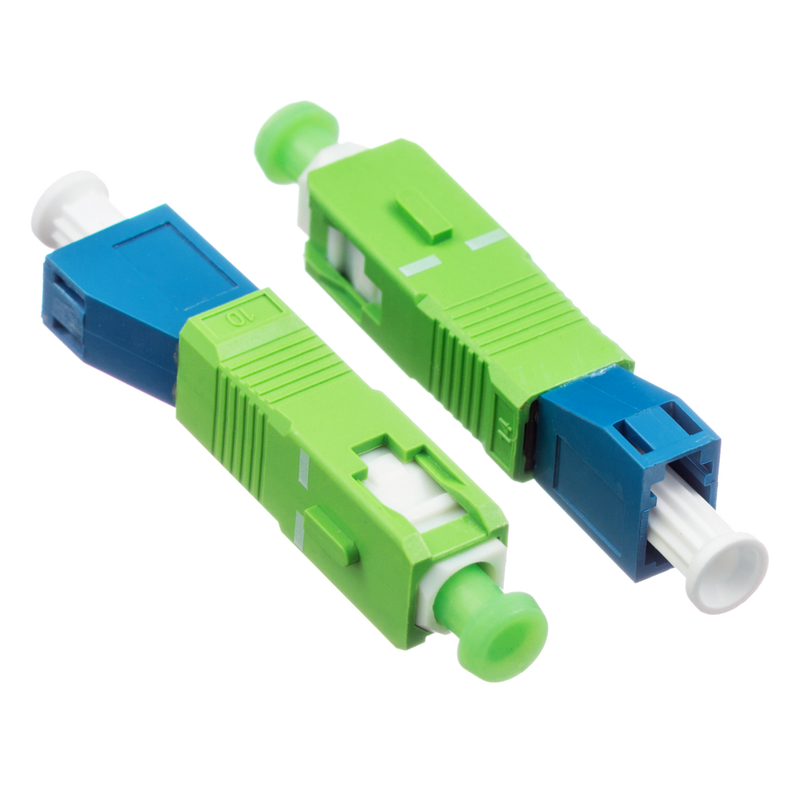 Male to Female Hybrid Fiber Optic Adapter