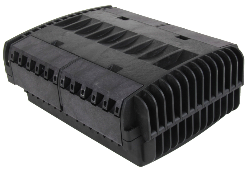 FTTH Drop Cable Fiber Optic Splice & Splitter Enclosure