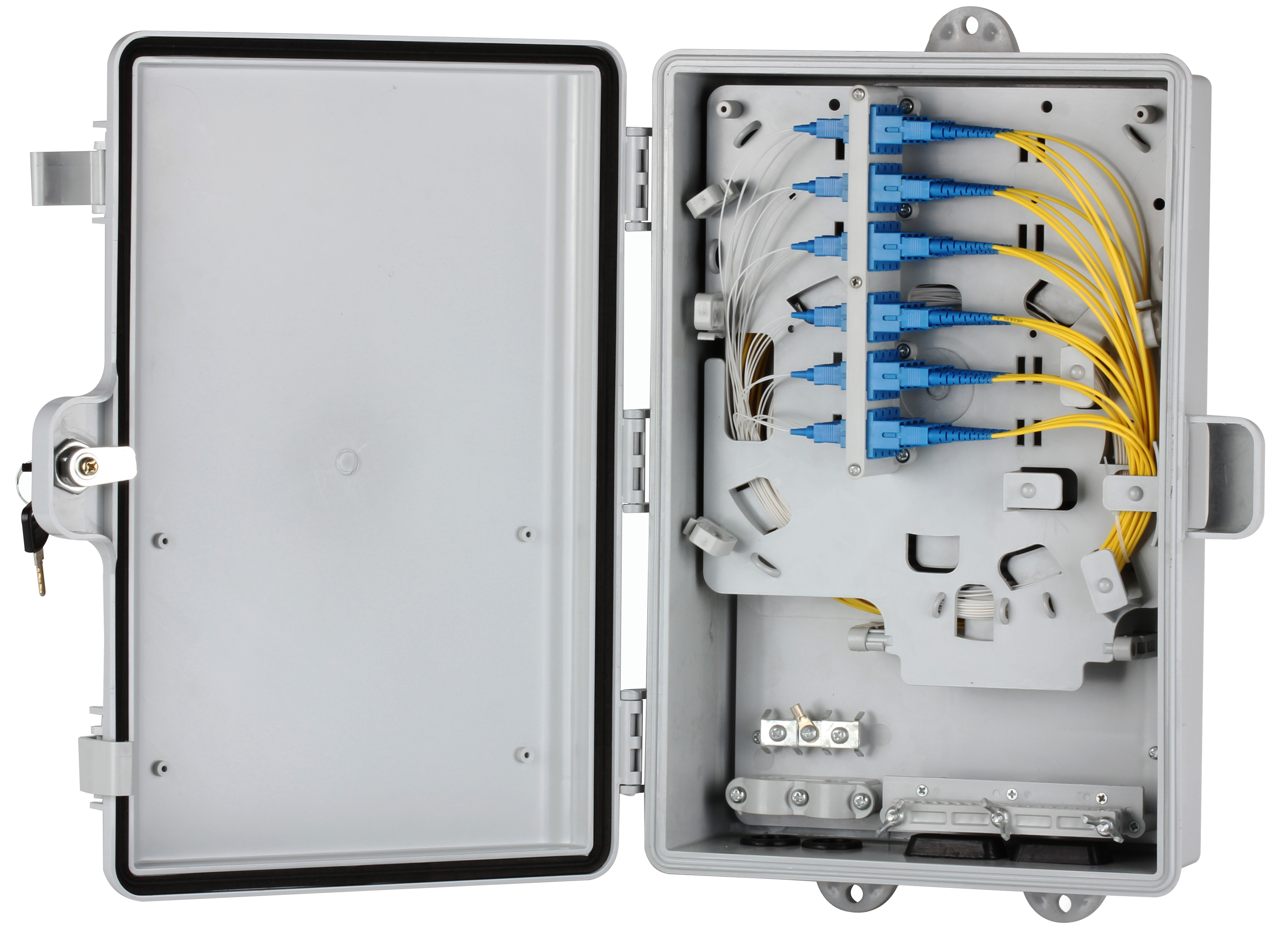 FOTB-24-D Fiber Optical Termination Box 24 Cores IP65 