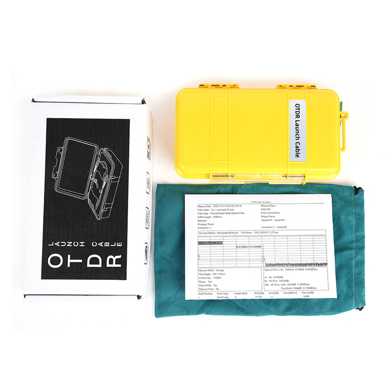 OTDR Fiber Optic Launch Cable Box