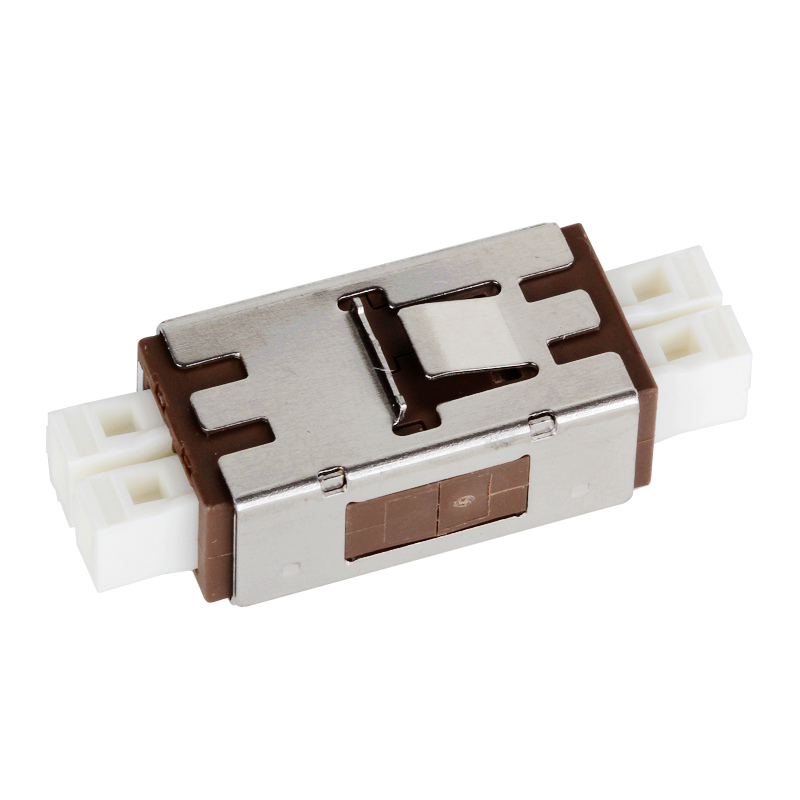 MU DIN E2000 MTRJ Mating Sleeve Fiber Optic Adapter 