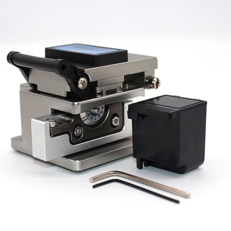 FC-700 Fiber Cleaver with Trash Can Carry Case