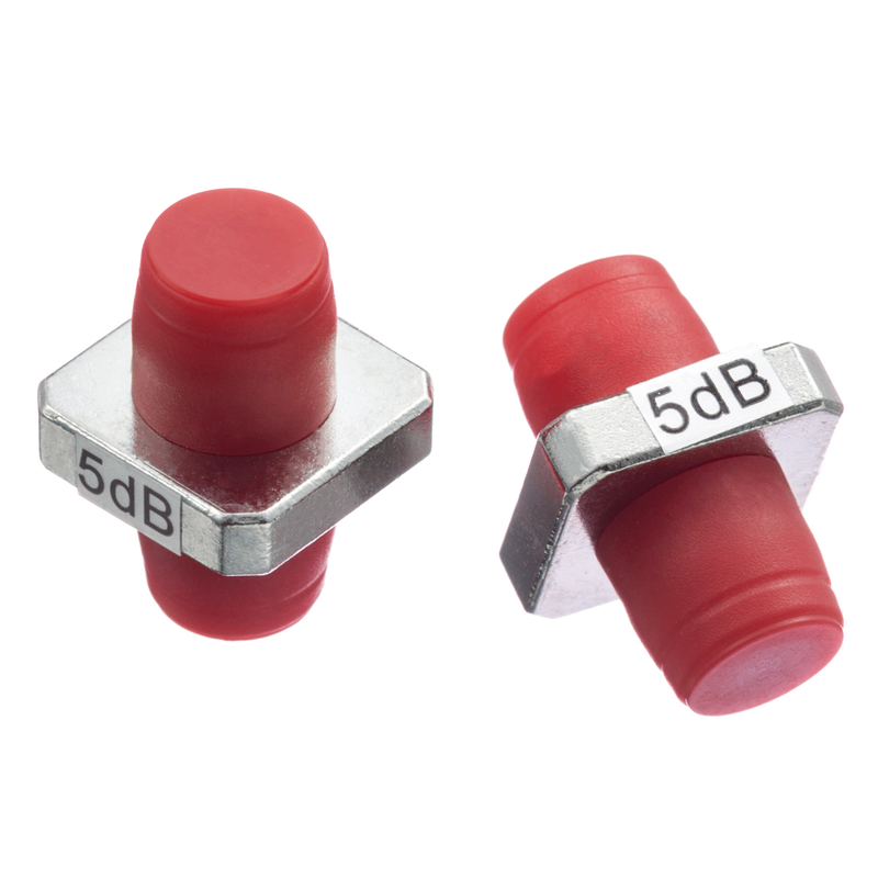 Bulkhead Mechanical Fixed Attenuation Value Fiber Optic Attenuator