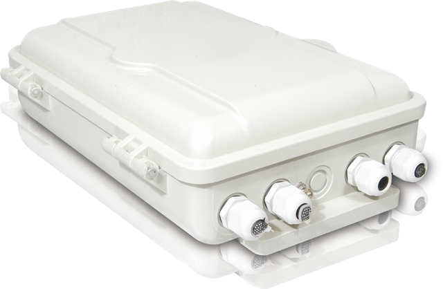 FOTB-24-E FTTH Flat Round Drop Cable Termination Box