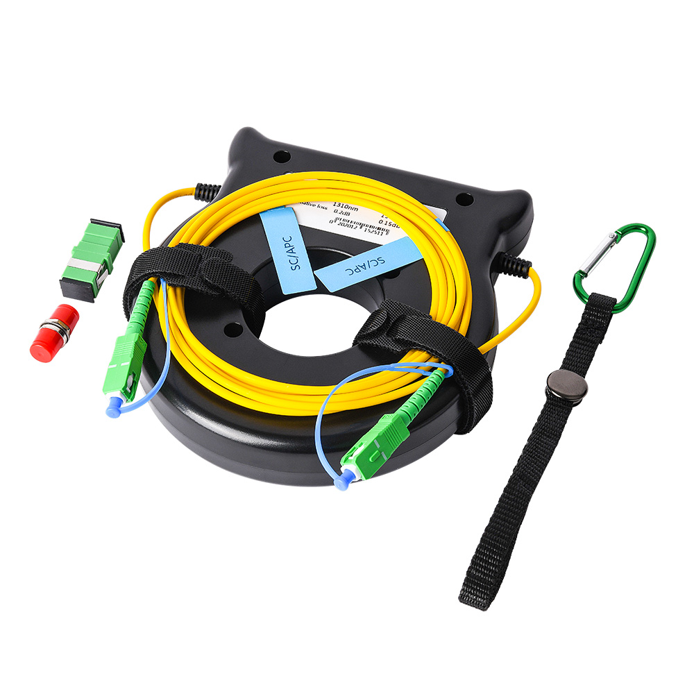 FR-Fiber-Ring-standard-flexible-jacket-compact-coiled-ring-fits-otdr-carry-case-illustration