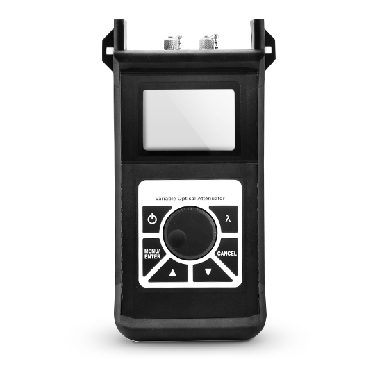 Variable Fiber Optical Attenuator 60dB Attenuation Range SM MM