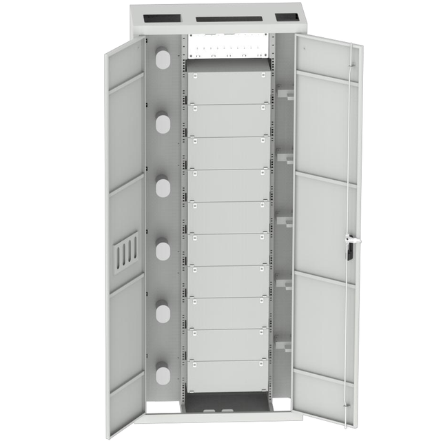 Optical Fiber Distribution Frame 42U Dual Door ODF 