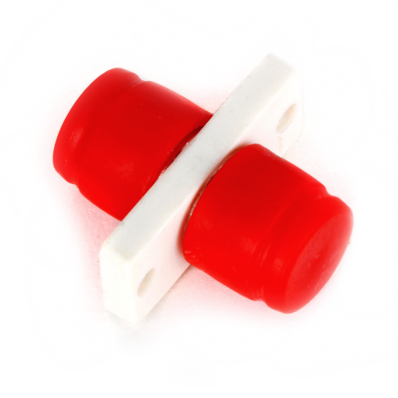 Mating sleeve adaptor, FC & FC connecting port, simplex, rectangle shape, zirconia internal tube