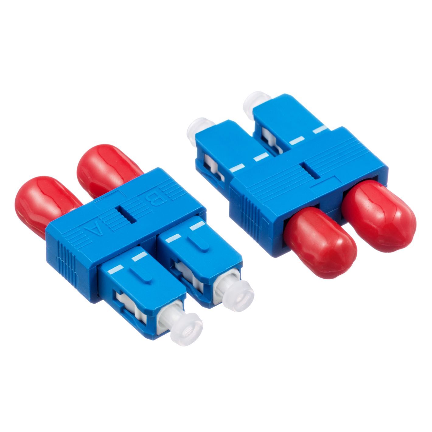 SC-UPC male to ST-UPC female adaptor duplex