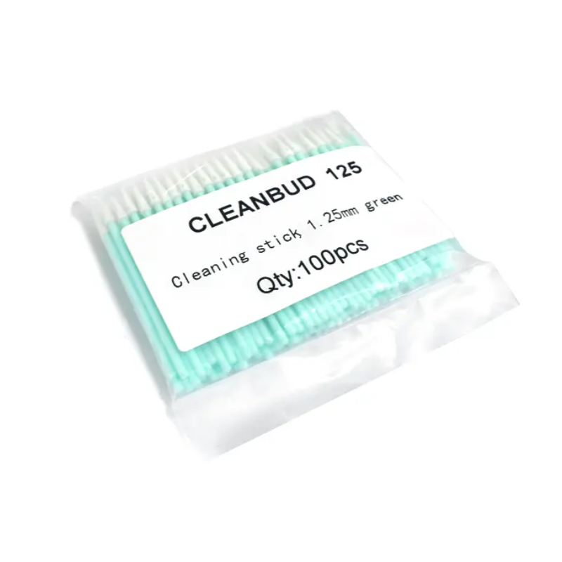 LC MU Clean Sticks 1.25mm Fiber Optic Foam Swabs