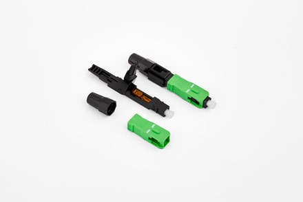SC/APC Field Quick Assembly Connector Single Mode FTTH Fast Connector