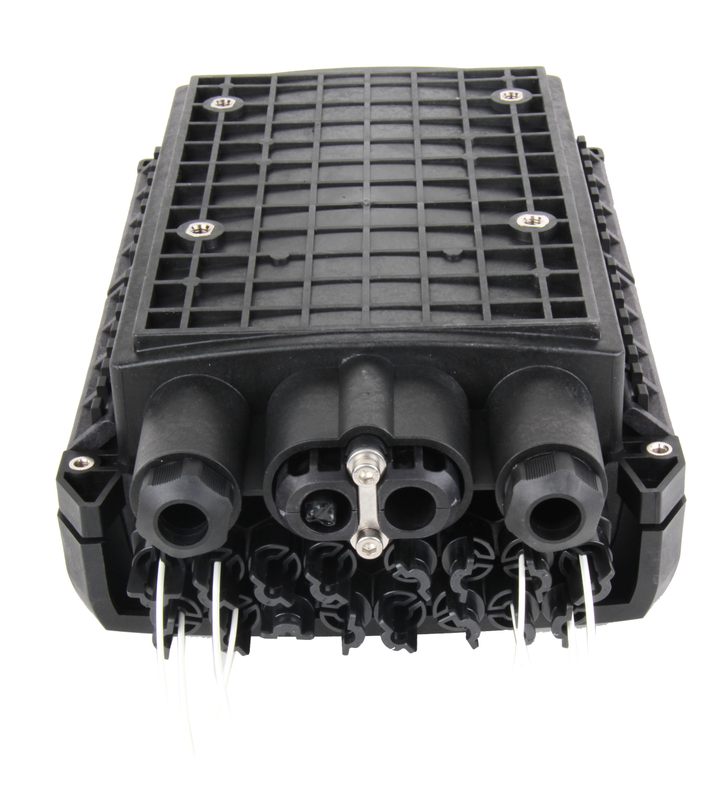 FTTH Drop Cable Fiber Optic Splice & Splitter Enclosure