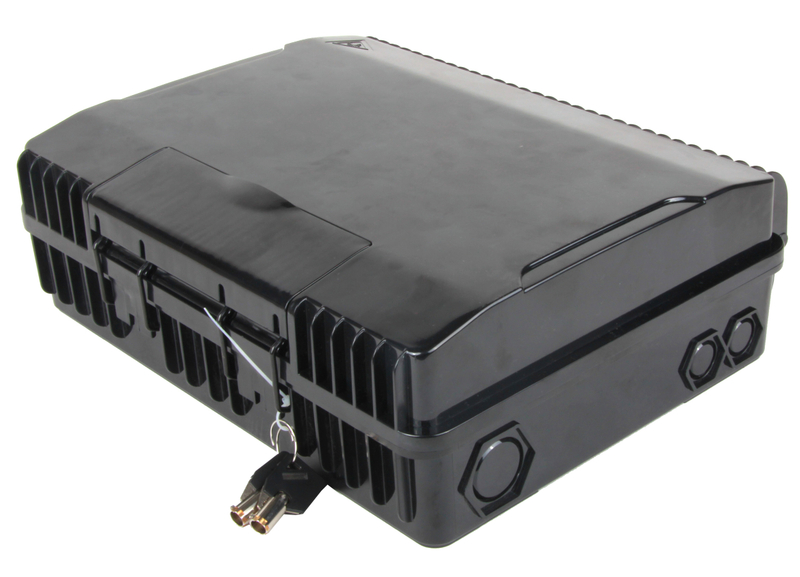FOTB-24-F FTTH Drop Cable Fiber Optic Termination Box 24 Ports SC
