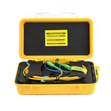 LFC-A-rugged-IP67-waterproof-launch-fiber-cable-box-OTDR-dead-zone-eliminator-with-YOFC-fiber