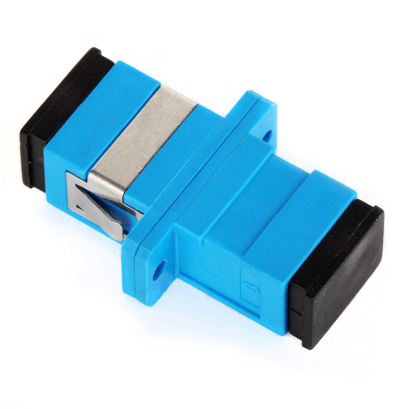 SC UPC Fiber Optic Adapter Long Flange