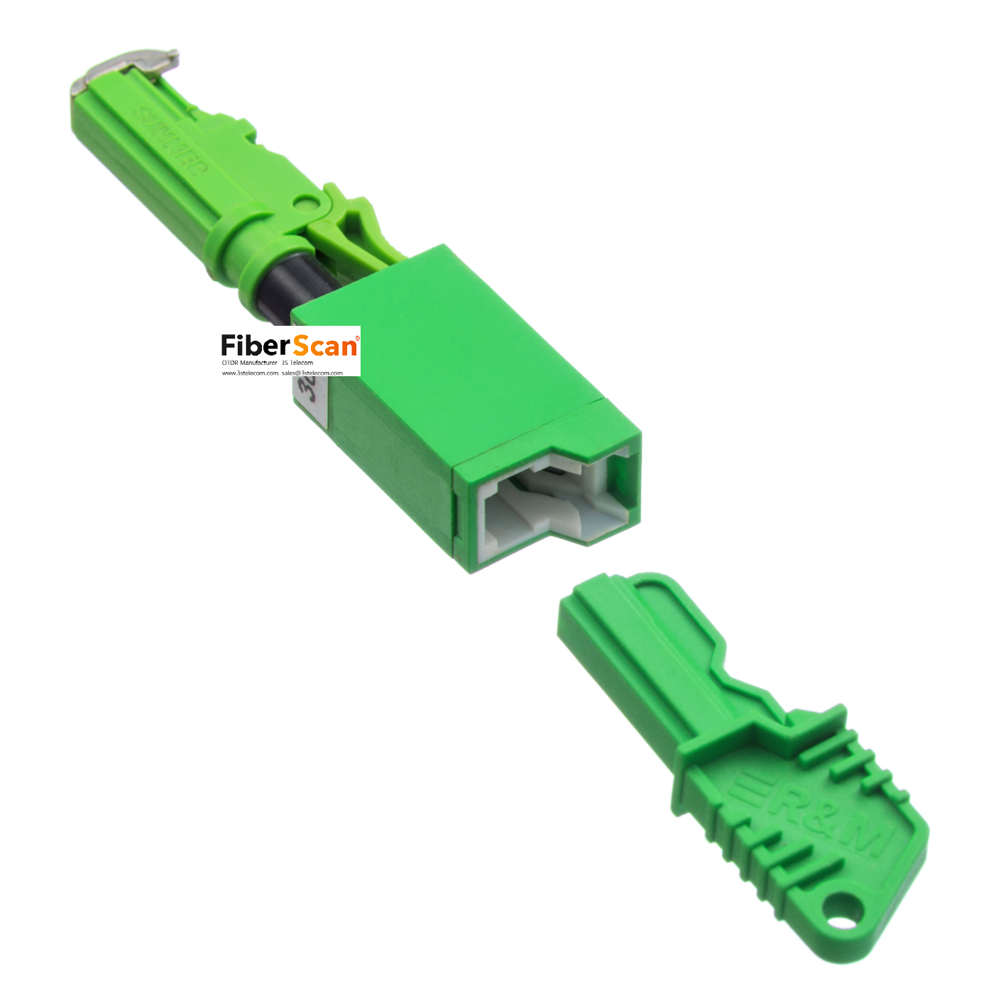 fiber-optic-attenuator-E2000-APC-male-to-female-attenuation-5dB - 副本