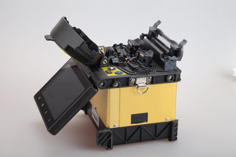 Core Alignment High Precision Fiber Optic Fusion Splicer