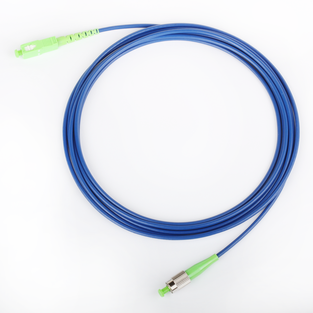 FC APC to SC APC SM Armored Patchord