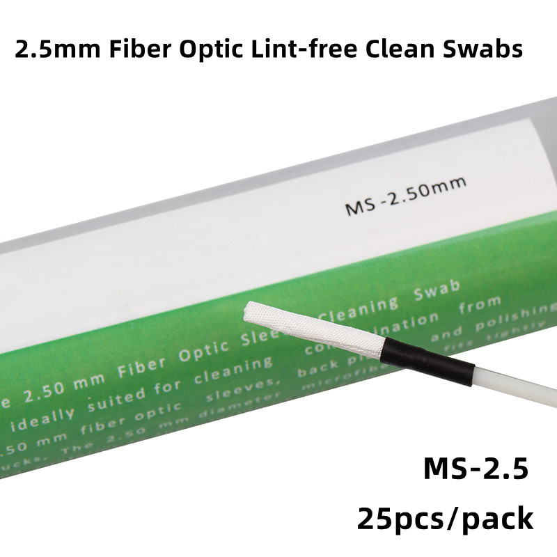 2.5mm SC FC ST Fiber Optic Lint-free Clean Swabs