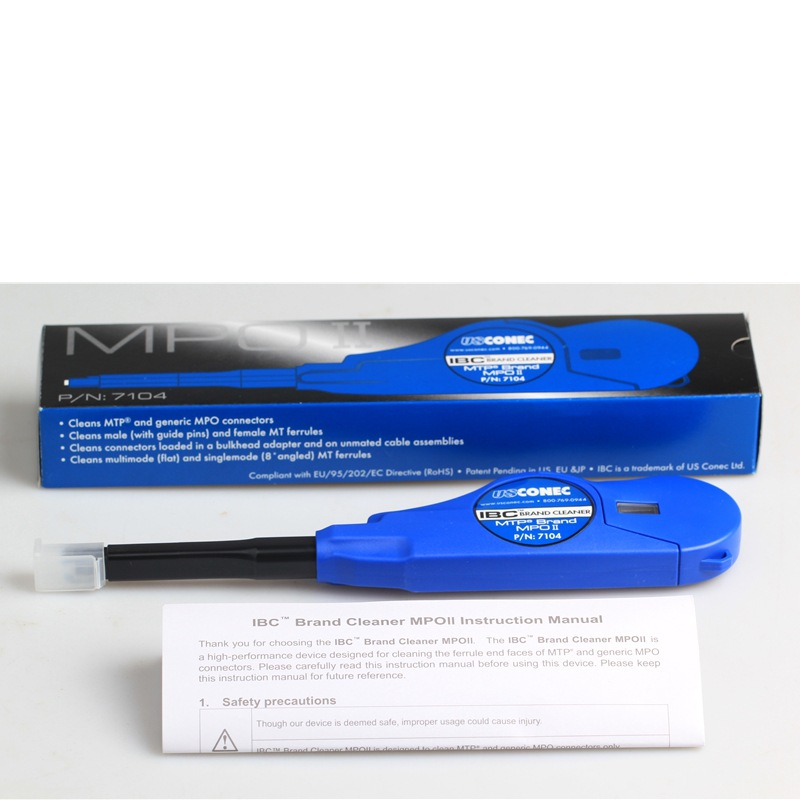 US Conec 7104 IBC Brand Cleaner MPO II 