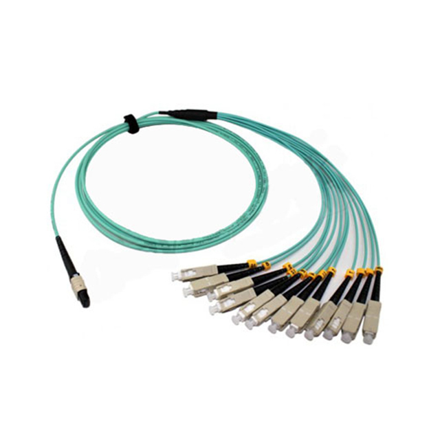 MPO-LC Fanout Cable Assemblies