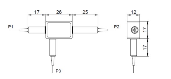 high-power-PM-1550nm-optical-circulator-package-dimension