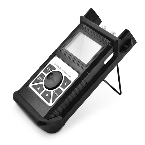 Variable Fiber Optical Attenuator 60dB Attenuation Range SM MM