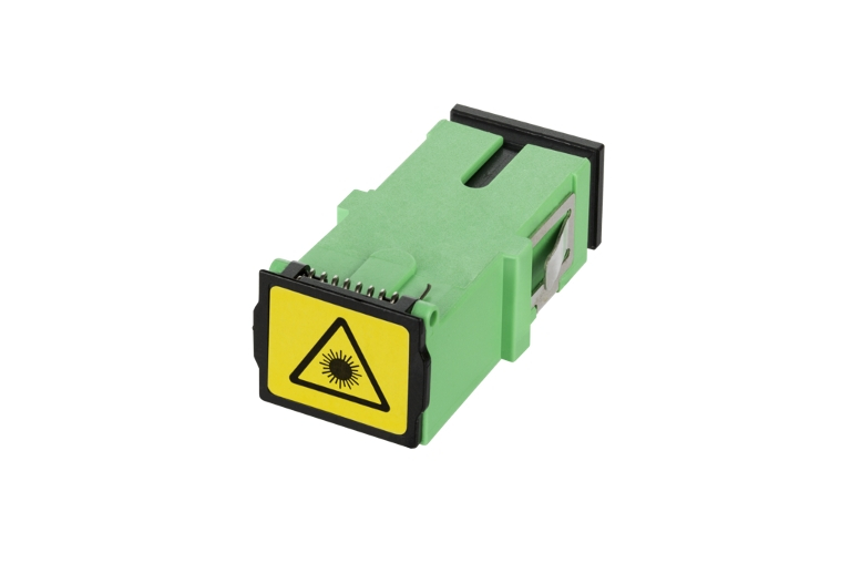 SC Fiber Optic Adapter with Shutter Long/Short Flange