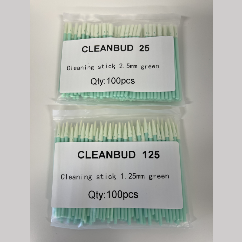 Fiber Optic Foam Swabs 2.5mm FC SC ST Cleaning Sticks