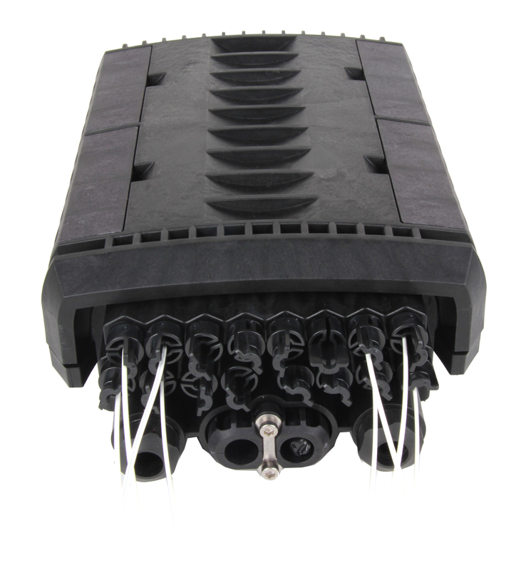 FTTH Drop Cable Fiber Optic Splice & Splitter Enclosure