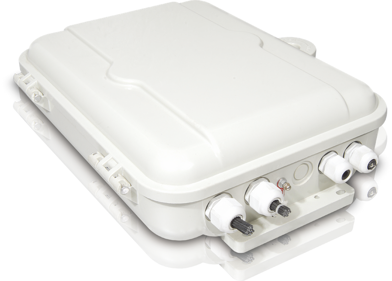 FOSB-32-C Wall Mount Fiber Optic Splitter Box 32 Cores 