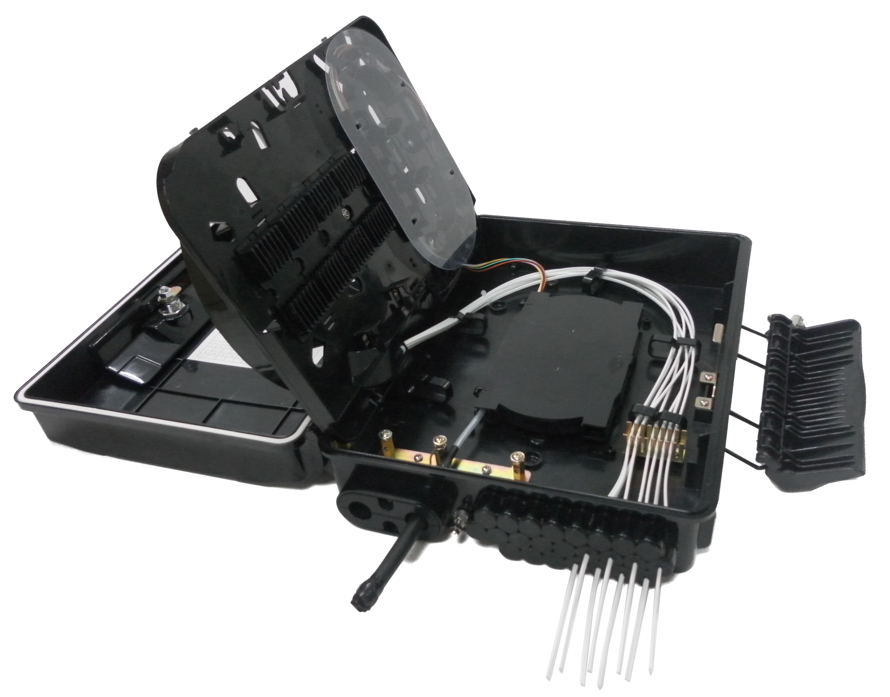 FOTB-24-F FTTH Drop Cable Fiber Optic Termination Box 24 Ports SC