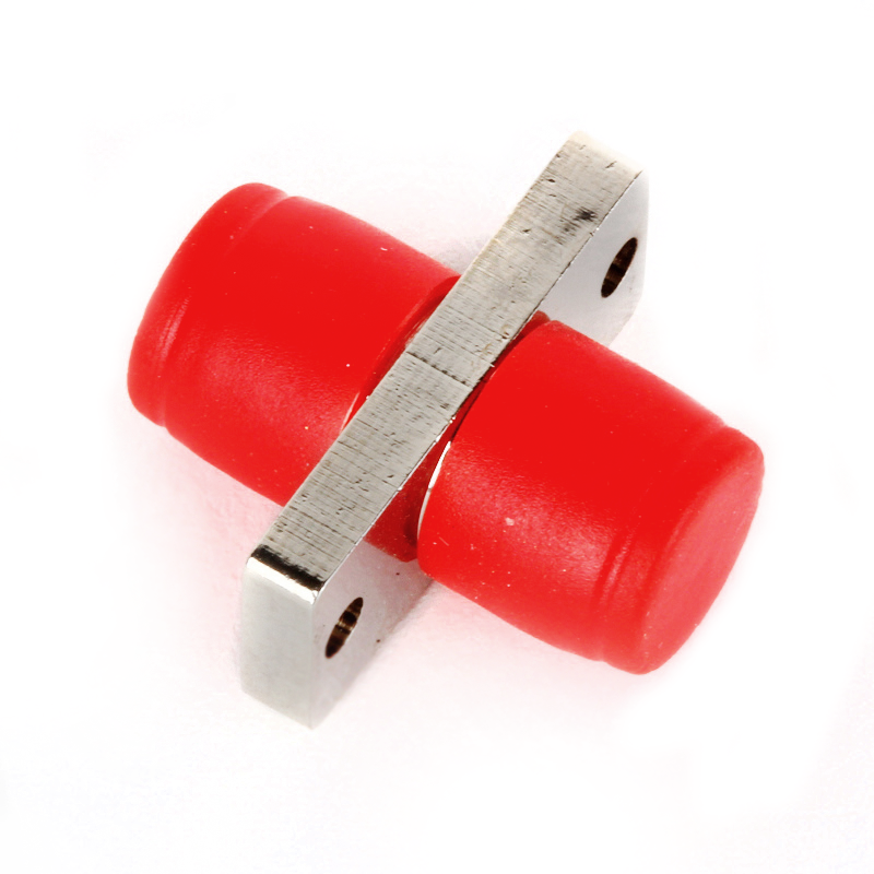 Mating sleeve adaptor, FC & FC connecting port, simplex, rectangle shape, zirconia internal tube, metal material