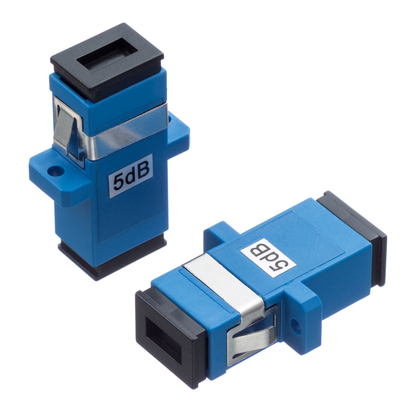 Bulkhead Mechanical Fixed Attenuation Value Fiber Optic Attenuator