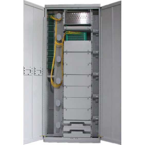 Splitter Type ODF 576/720 Fibers Optical Distribution Frame