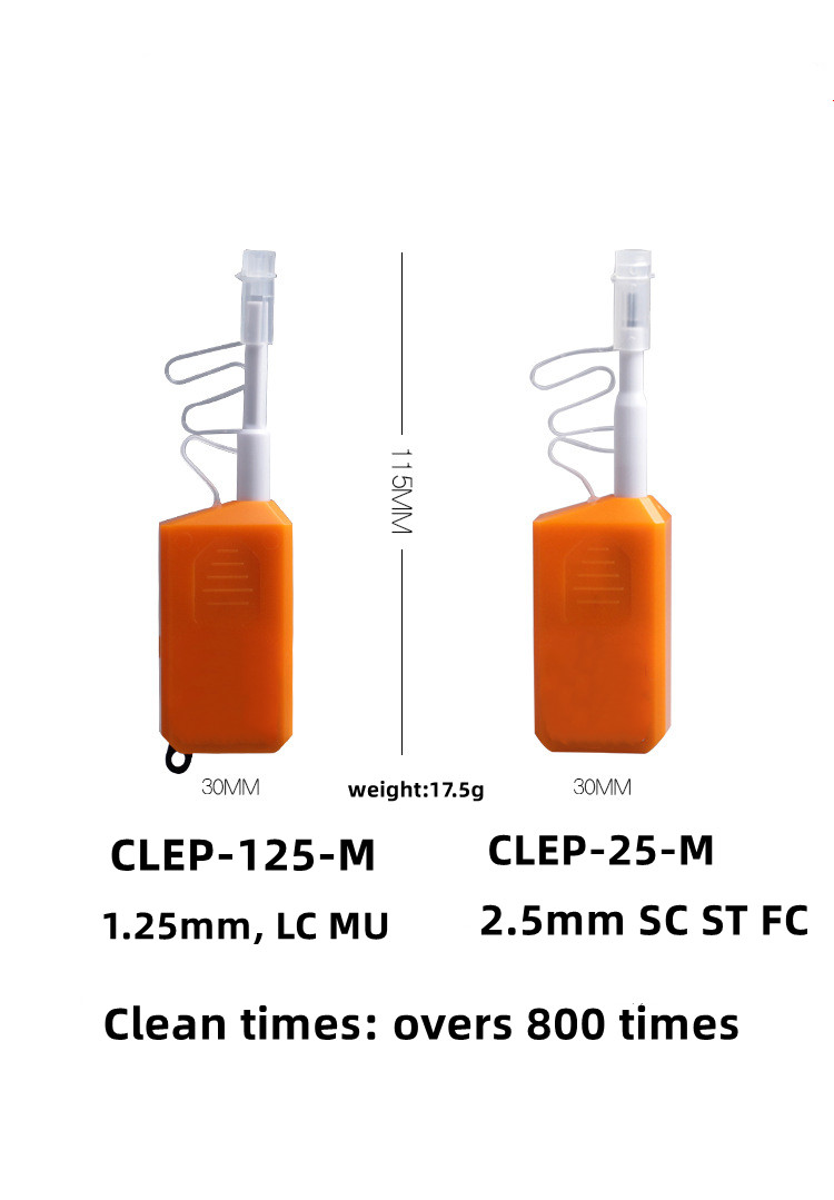 CLEP-25-M&CLEP-125-M Fiber Optical Cleaner Dimension